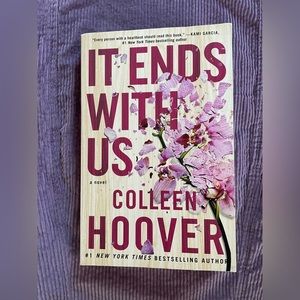 It Ends With Us Book By: Colleen Hoover (New) (Chapter Book)